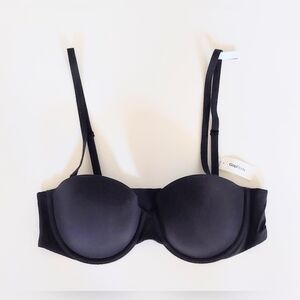 Gap Body 34B Bra Black Favorite T Shirt Underwire Back Closure NWT